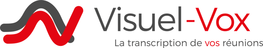 Visuel-Vox, la transcription de vos réunions — accueil
